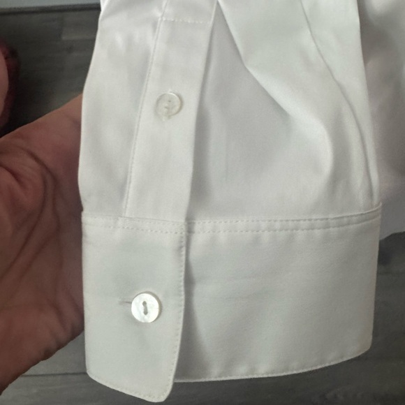 Theory Classic White women’s Shirt XXL - Picture 4 of 10